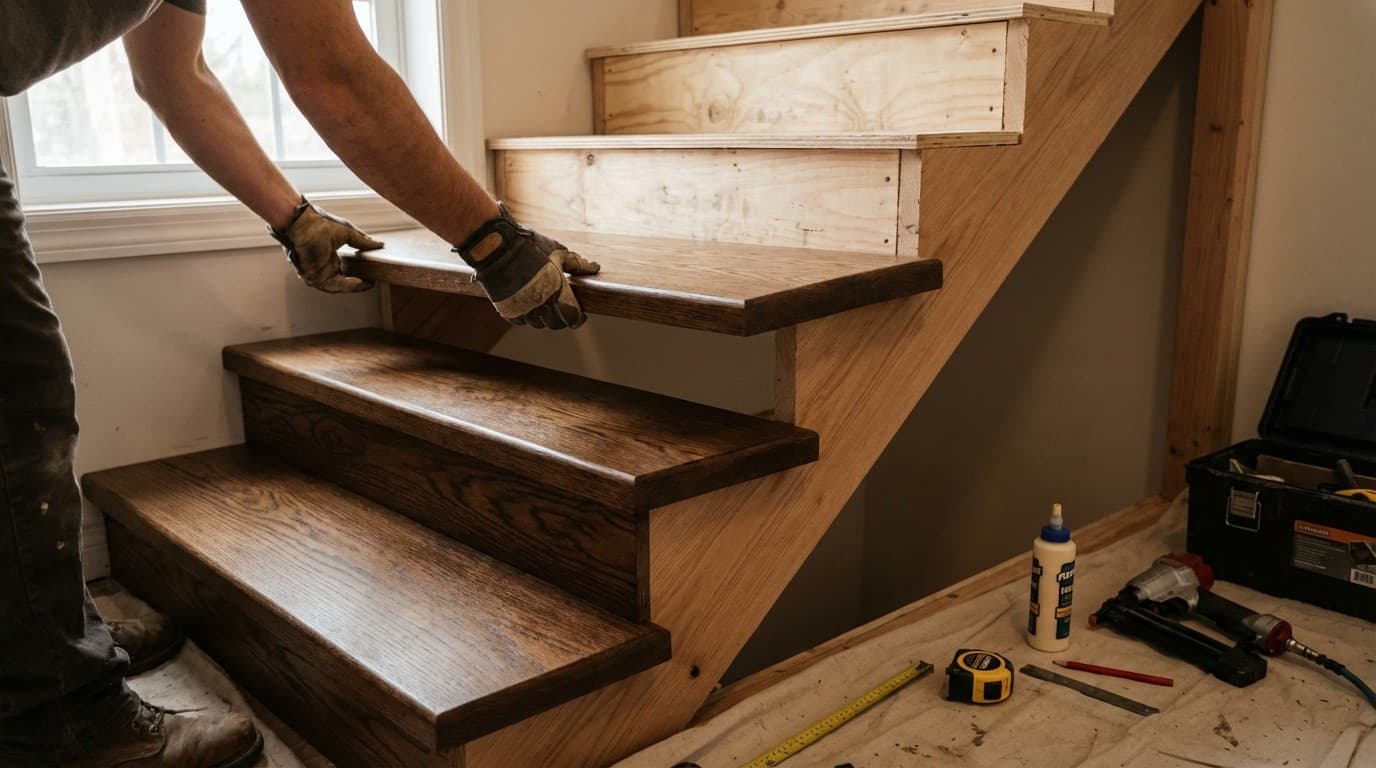 Stair Renovation by RenewStairs